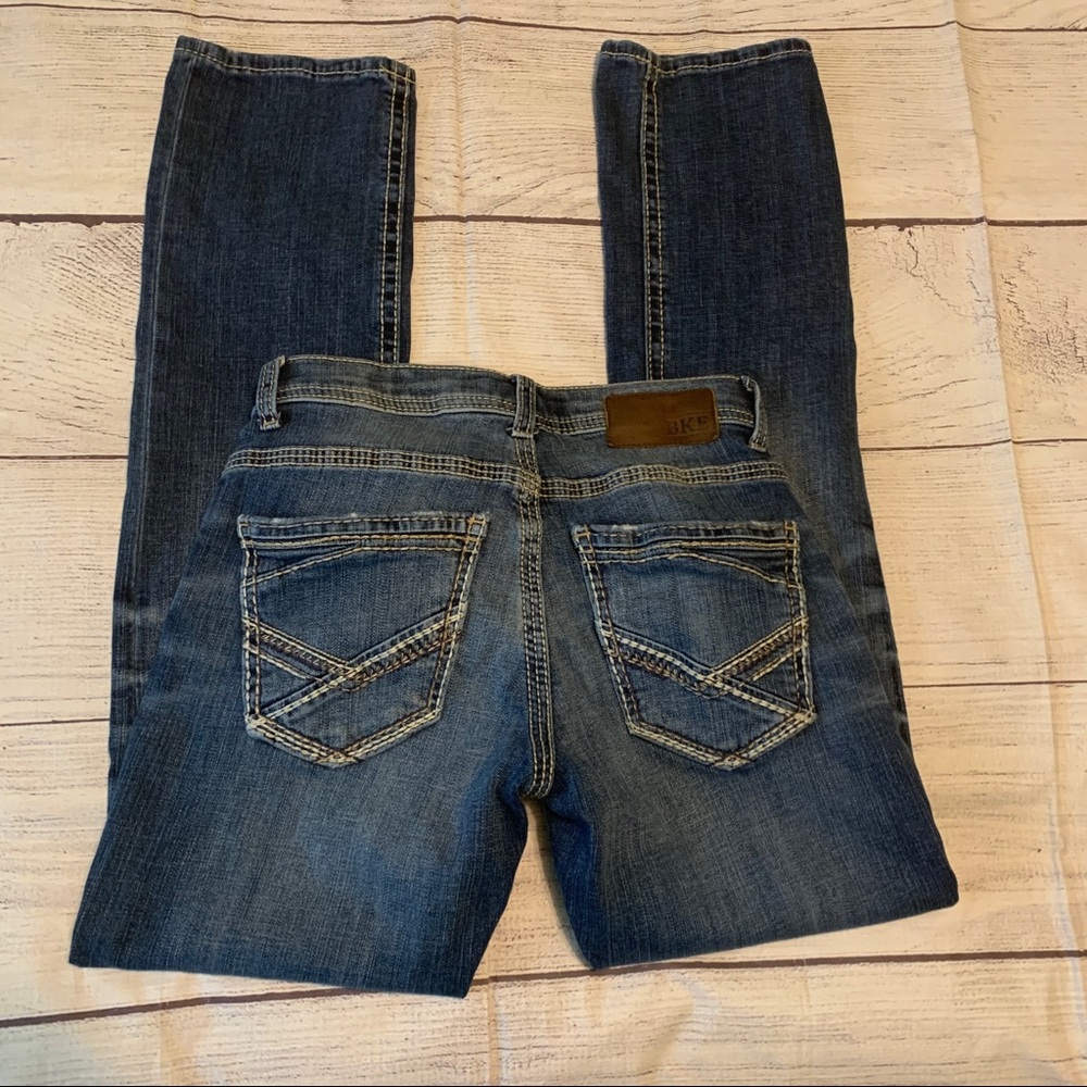 BKE Denim Jeans Mens Alec Straight Leg Tag 28R.